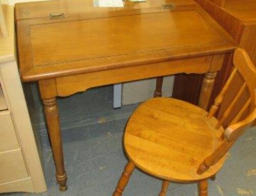 Item #85L – Desk or Vanity, with Chair – $65