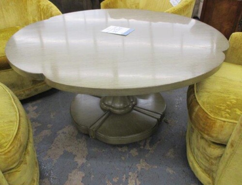 Item #122G – Vintage Adjustable Height Coffee or Card Table – $350