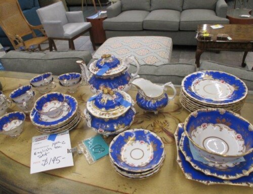 Item #60A – 19th Century English Tea Set – $195