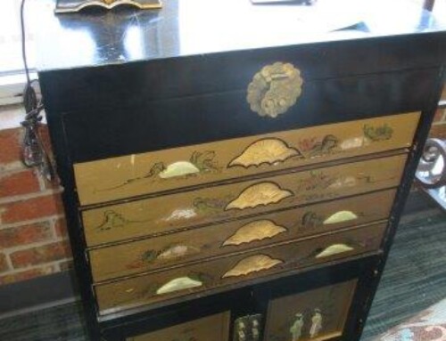 Item #211A – Asian Style Cabinet – $65