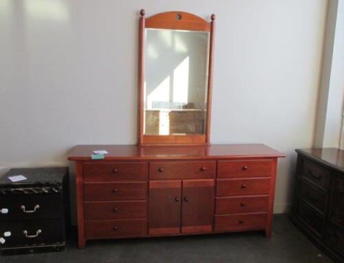 Item #331P -Thomasville Dresser & Mirror – $135