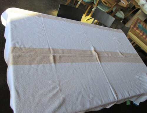 Item #263N – Vintage Lurex Table Cloth – $49