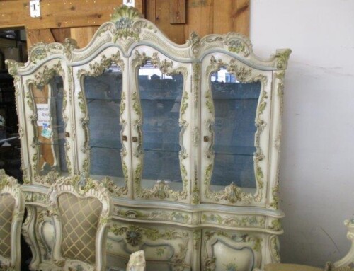 Item #324K – Baroque or Rococo Style Hutch – SALE $1080