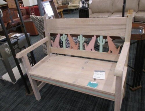 Item #126B – South Western Style Bench – $145